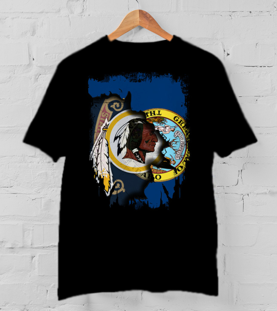 Together Idaho State With Washington Redskins T-Shirt