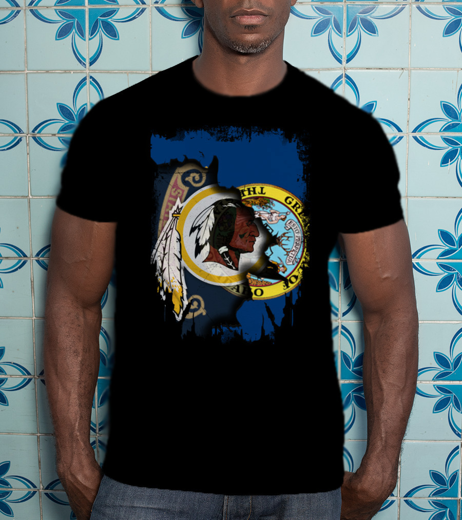 Together Idaho State With Washington Redskins T-Shirt