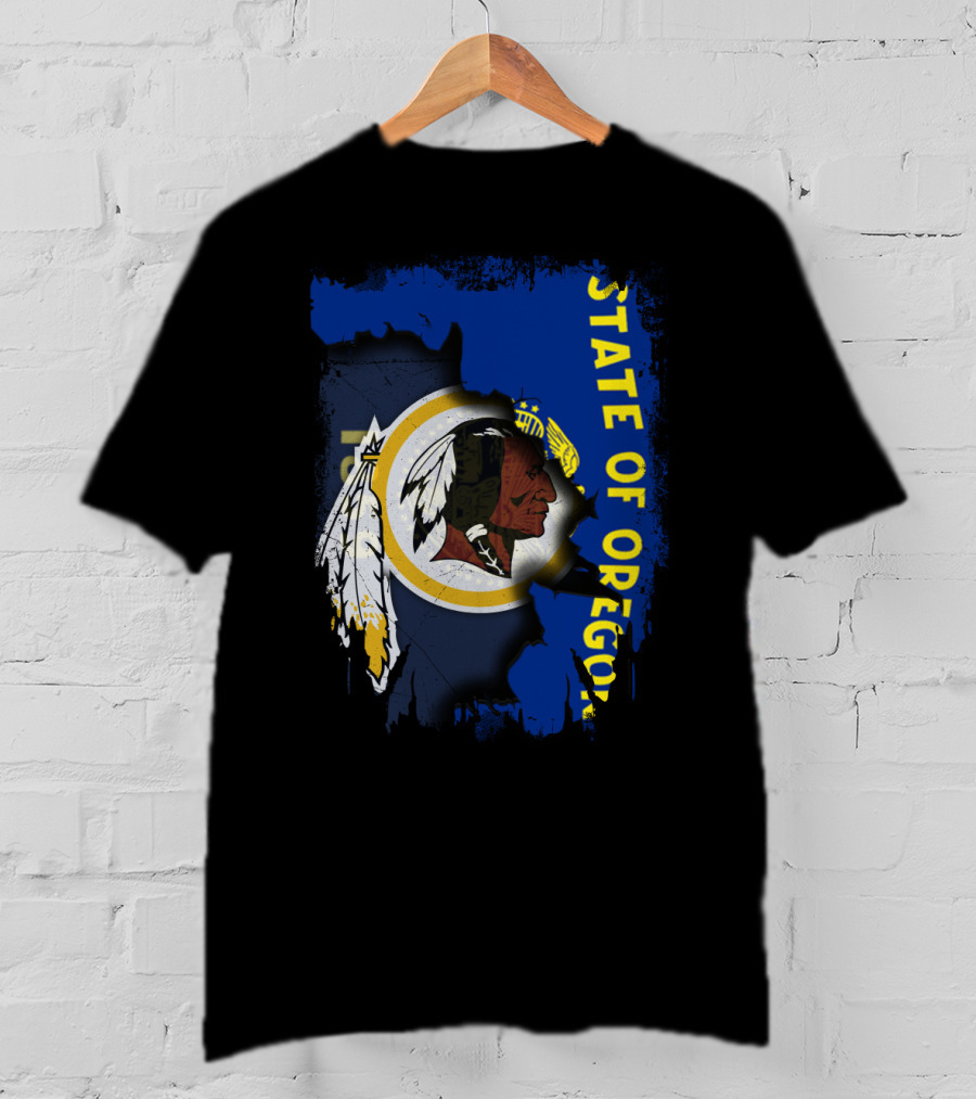 Together Oregon State With Redskins T-Shirt