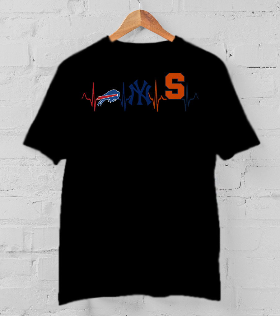 Buffalo Bills New York Yankees Syracuse Love T-Shirt