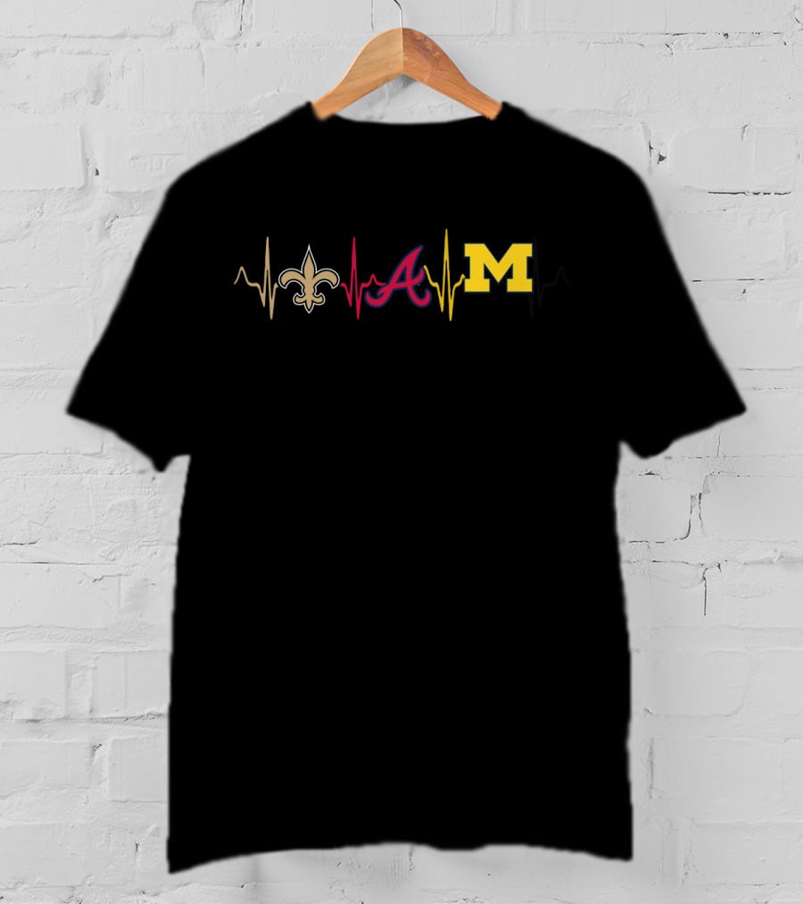 Love Saints Braves Michigan Mw T-Shirt
