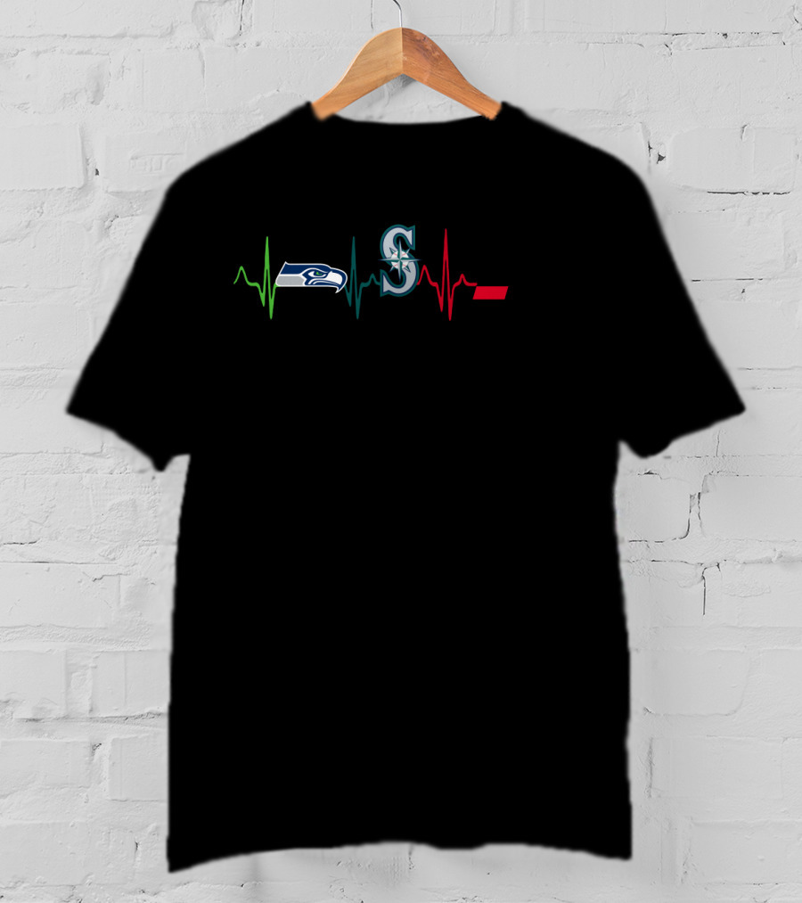 Love Seattle Seahawks Mariners Cincinnati Bearcats T-Shirt