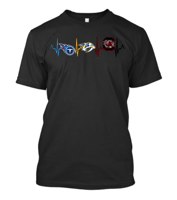 Titan Titans Predators Predators Scg Gamecocks T-Shirt