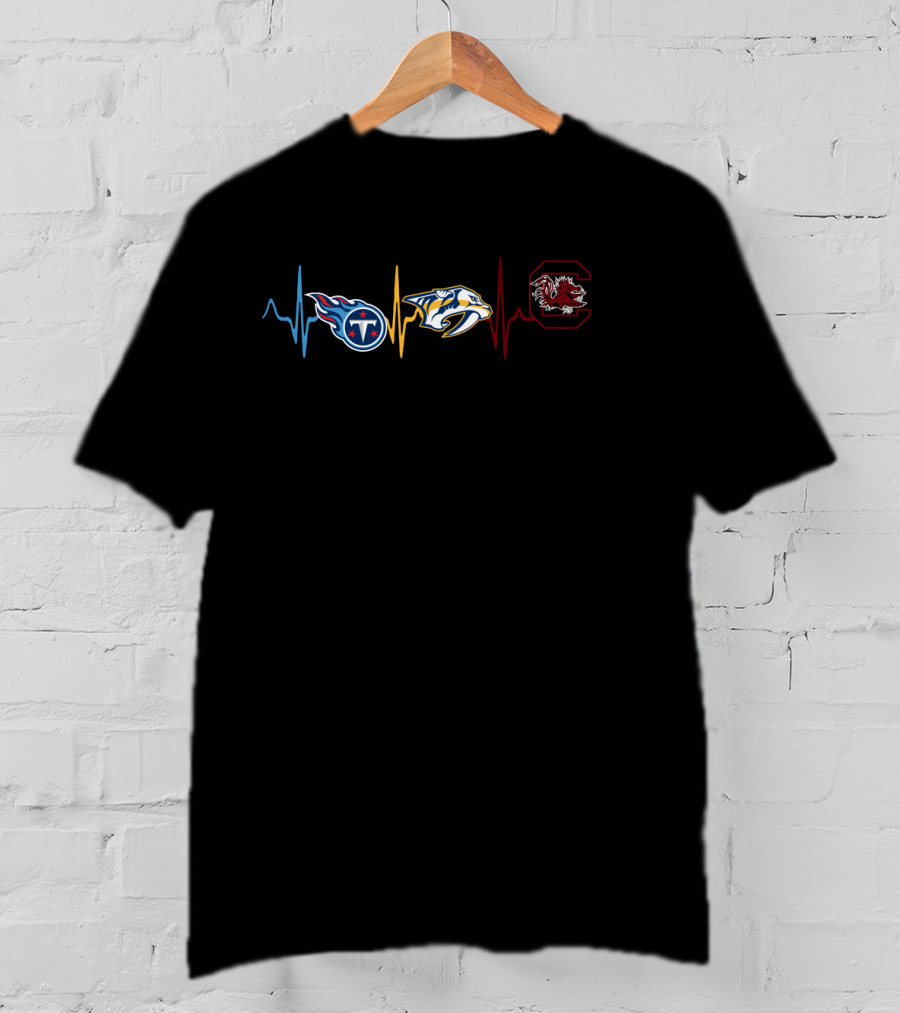 Titan Titans Predators Predators Scg Gamecocks T-Shirt