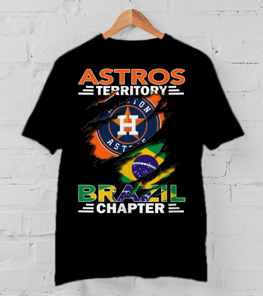 Houston Astros Territory Brazil Chapter Fan T-Shirt