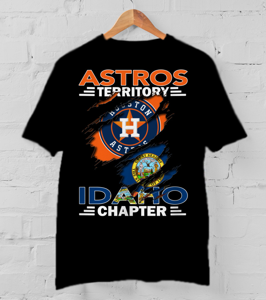 Astros Territory Houston Astros Idaho Chapter T-Shirt