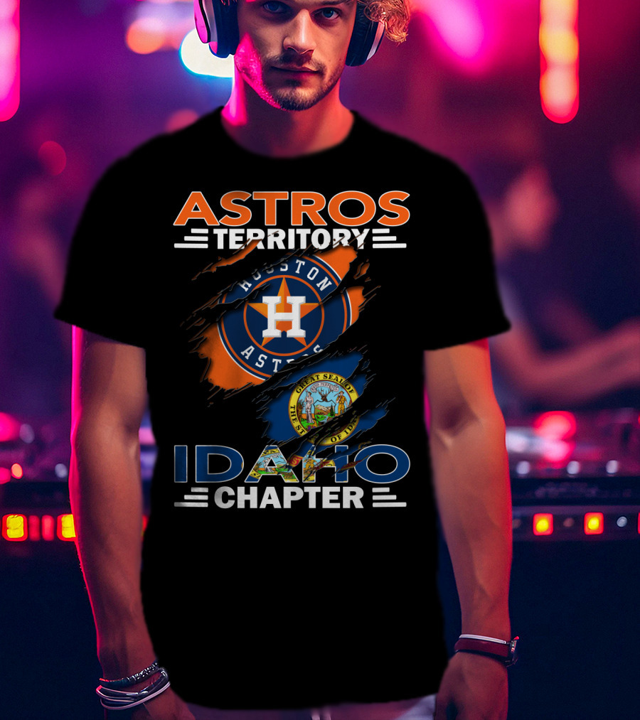 Astros Territory Houston Astros Idaho Chapter T-Shirt