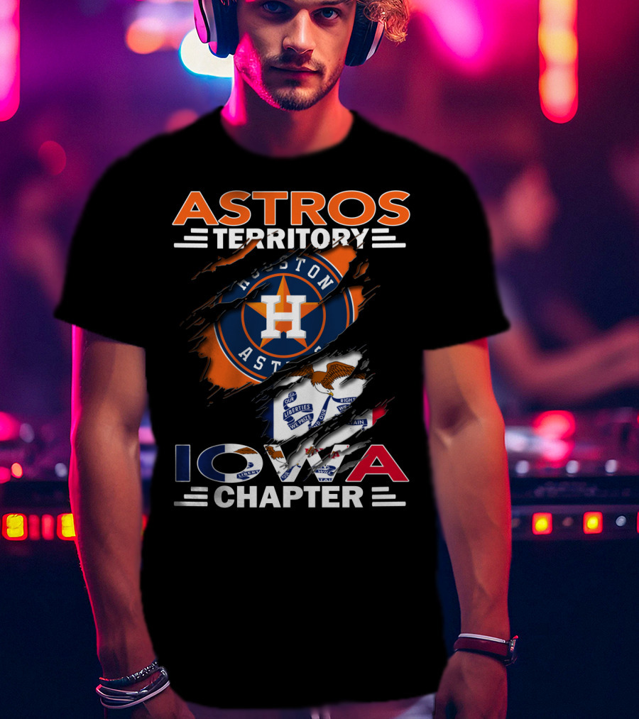 Astros Territory Houston Iowa Chapter T-Shirt