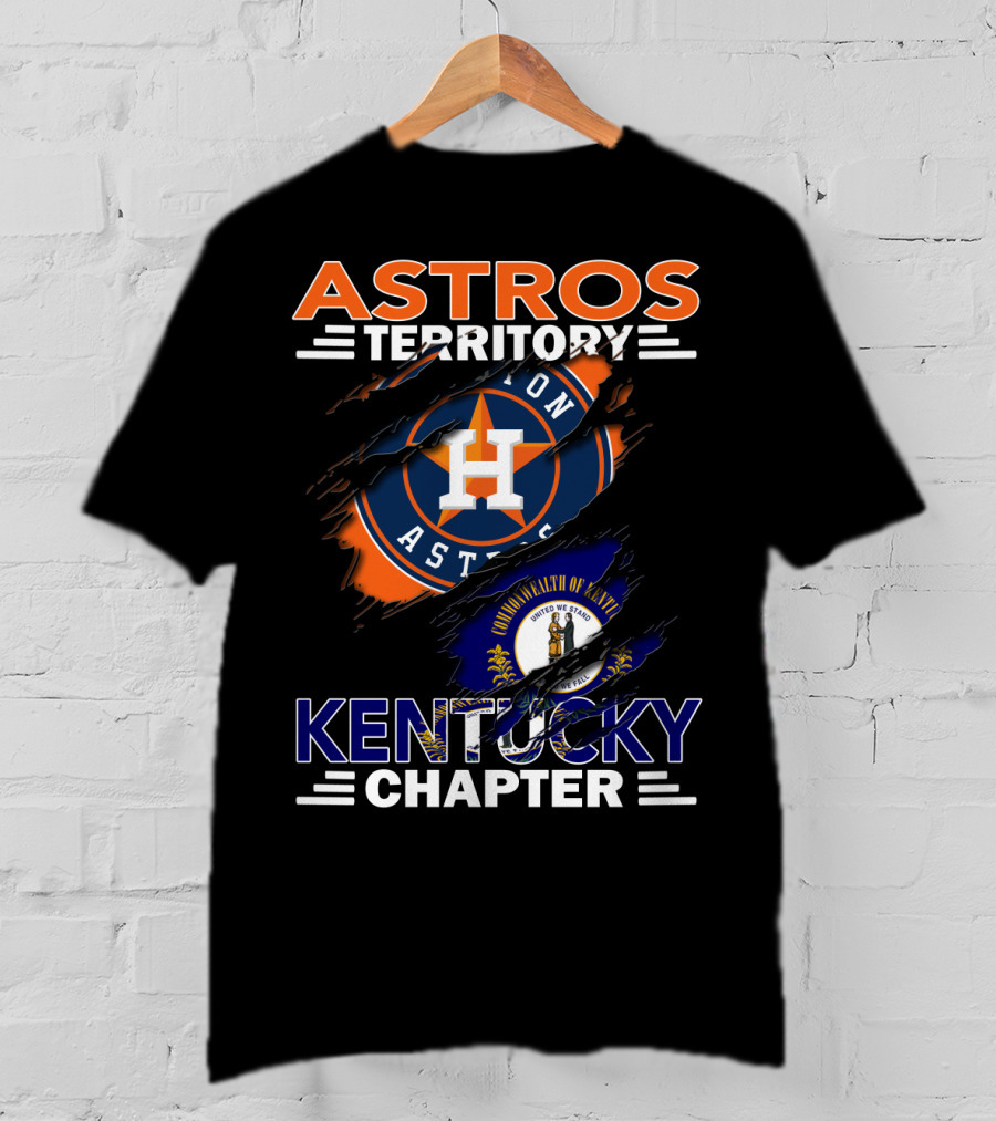 Astros Territory Kentucky Chapter Houston Astros Commonwealth Of Kentucky T-Shirt