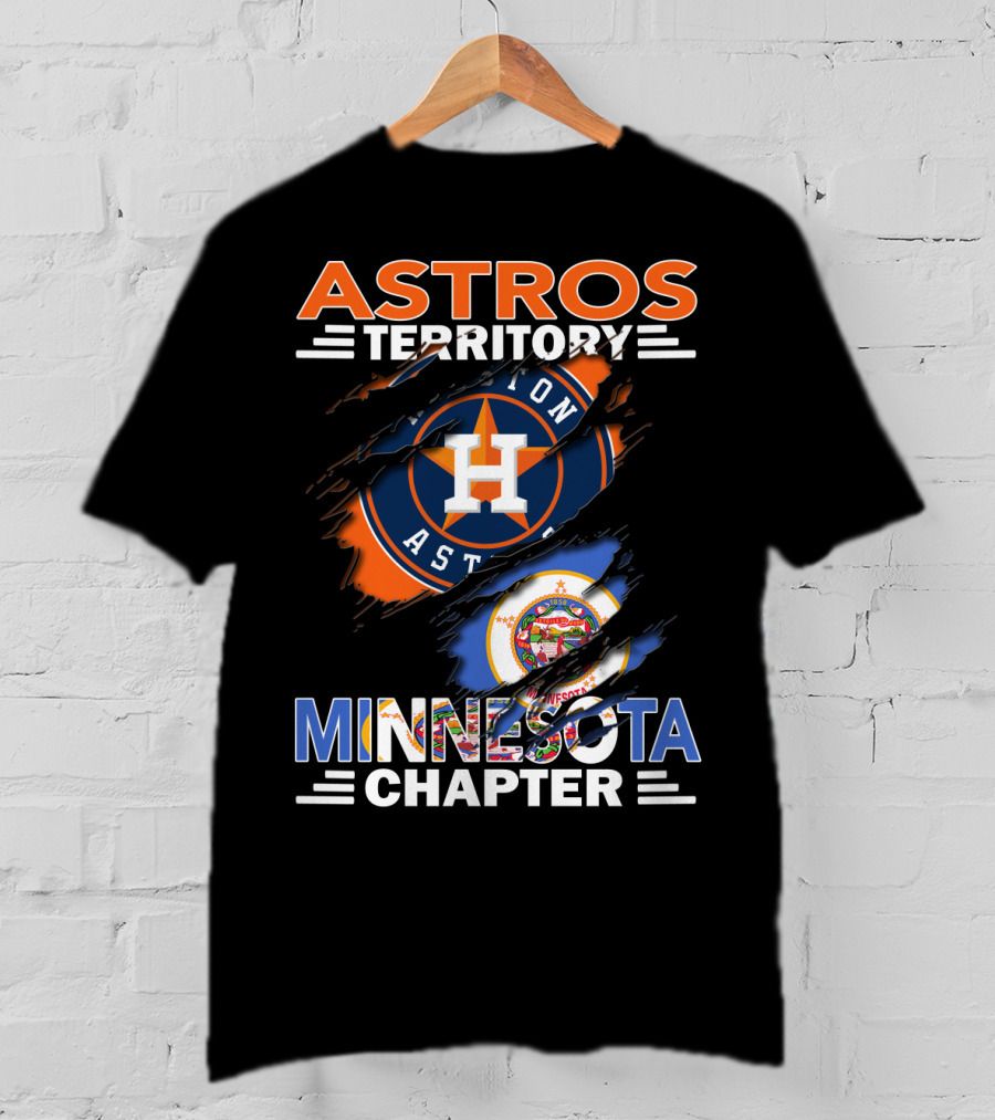 Astros Territory Houston Minnesota Chapter Twins T-Shirt