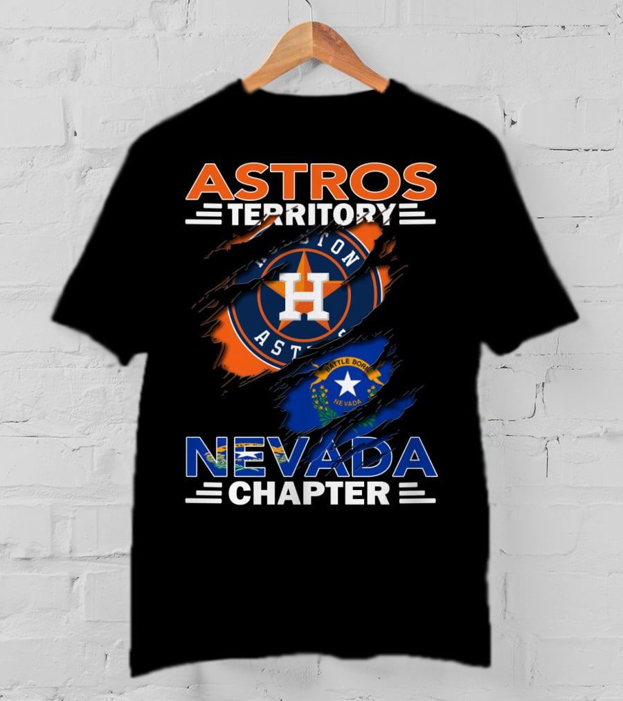 Astros Territory Houston Nevada Chapter Battle Born T-Shirt