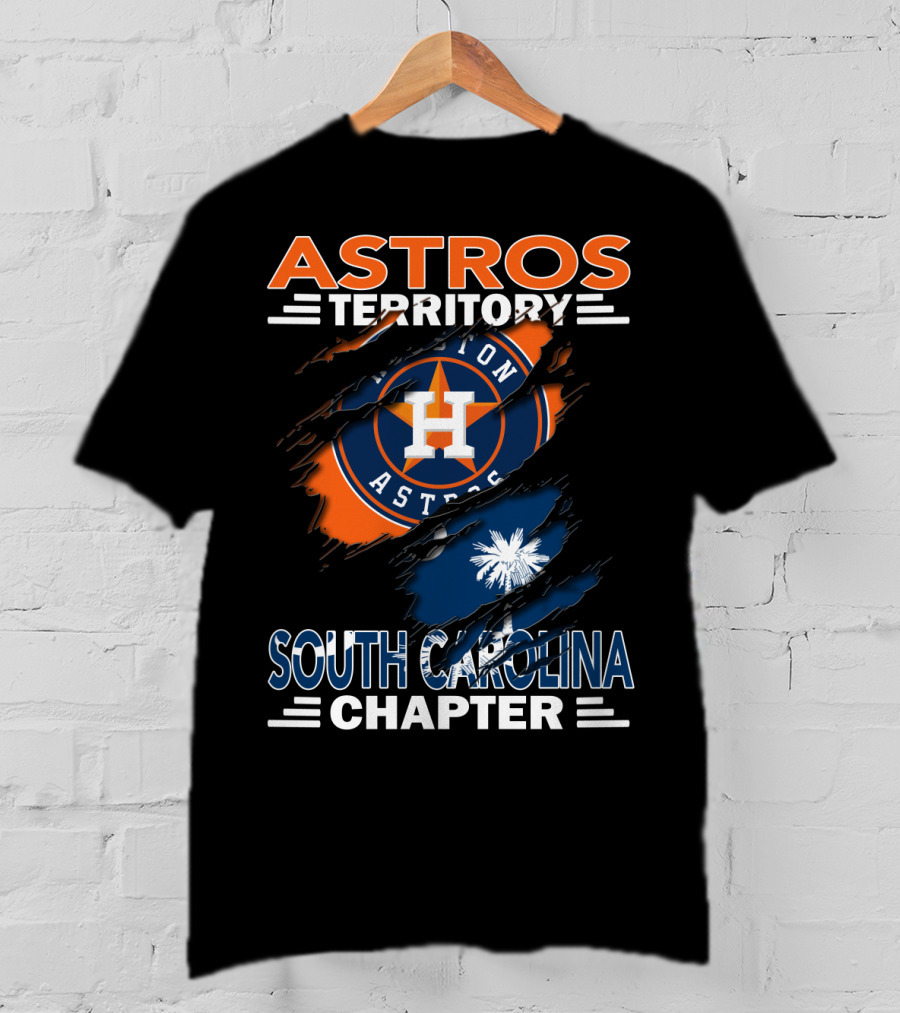 Astros Territory South Carolina Chapter Houston Astros Fanspalmetto State T-Shirt