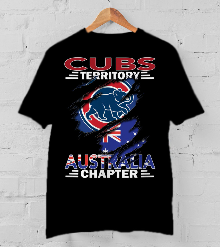 Cubs Territory Australia Chapter Flag T-Shirt