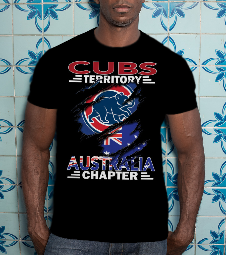 Cubs Territory Australia Chapter Flag T-Shirt