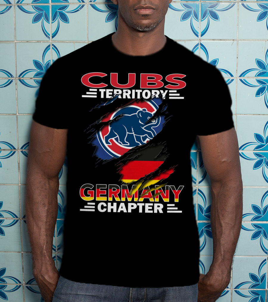 Cubs Territory Germany Chapter Flag And Bear Emblem T-Shirt