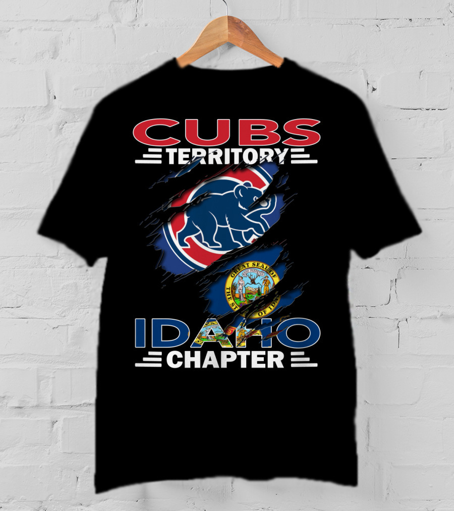 Cubs Territory Idaho Chapter The Great Seal Of Idaho T-Shirt