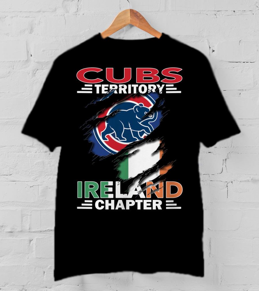 Cubs Territory Ireland Chapter Flag And Bear Emblem T-Shirt