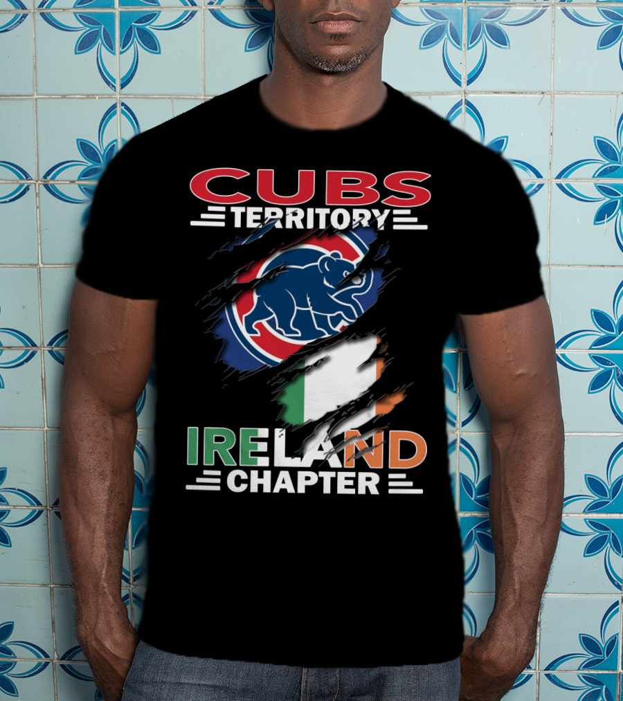 Cubs Territory Ireland Chapter Flag And Bear Emblem T-Shirt