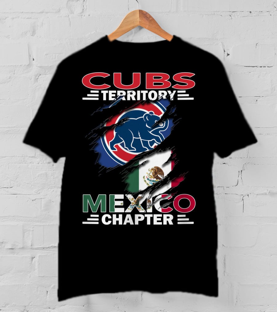 Cubs Territory Mexico Chapter Flag T-Shirt