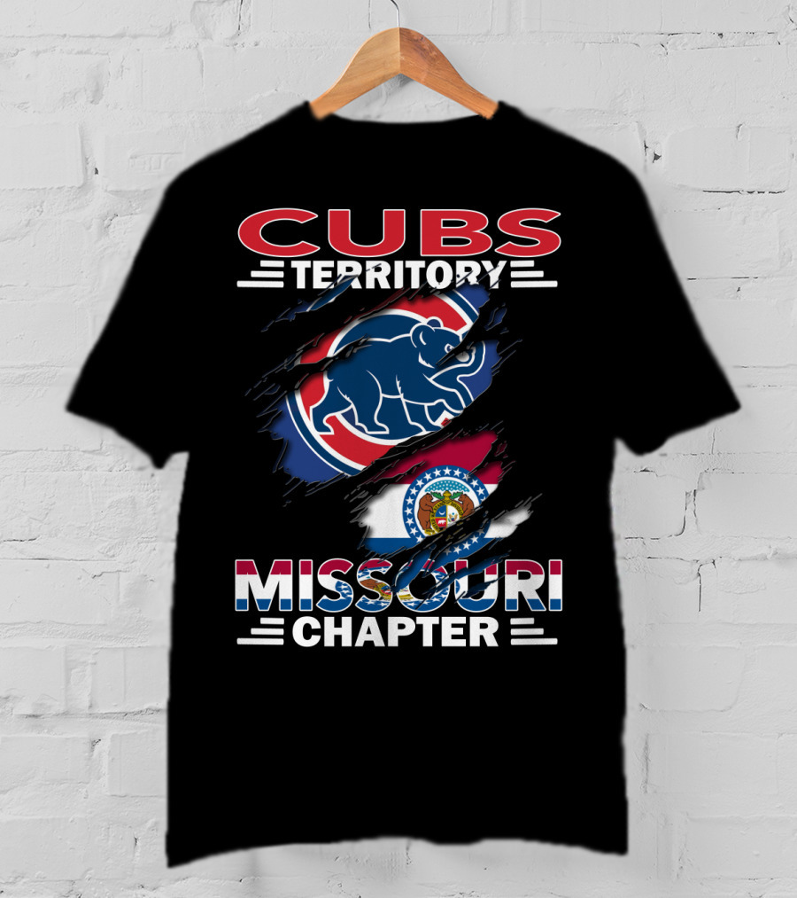 Cubs Territory Missouri Chapter Flag T-Shirt