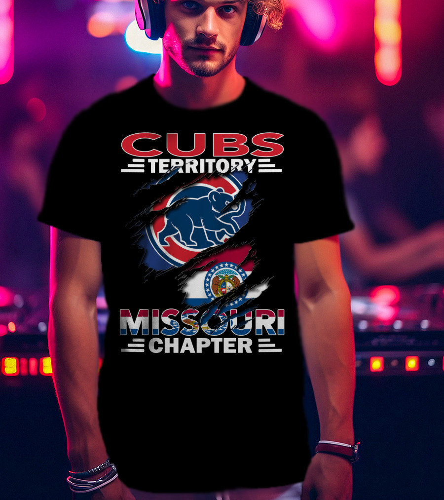 Cubs Territory Missouri Chapter Flag T-Shirt