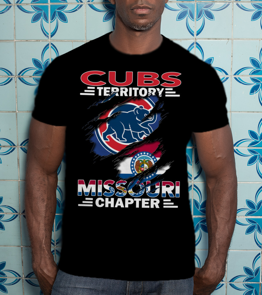 Cubs Territory Missouri Chapter Flag T-Shirt
