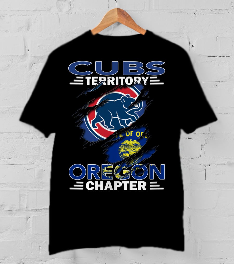 Cubs Territory Oregon Chapter State Seal T-Shirt