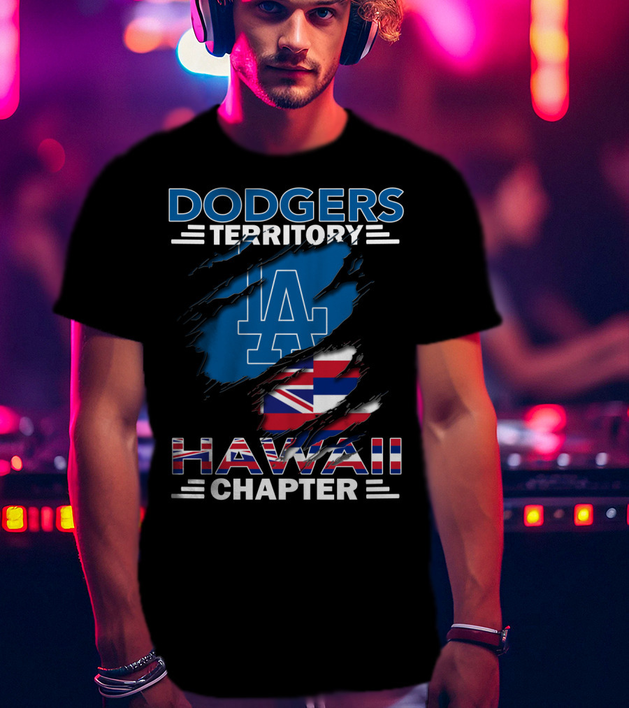 Dodgers Territory LA Hawaii Chapter T-Shirt