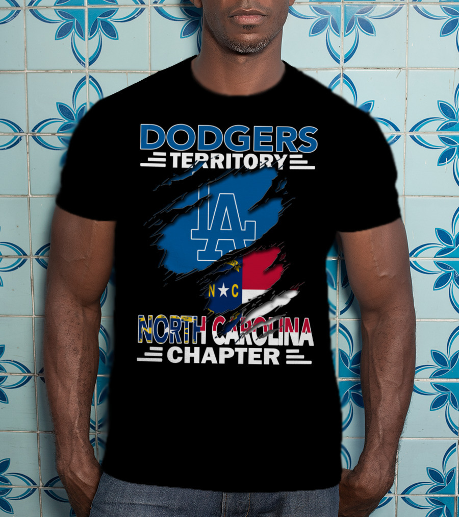 Dodgers Territory LA North Carolina Chapter T-Shirt