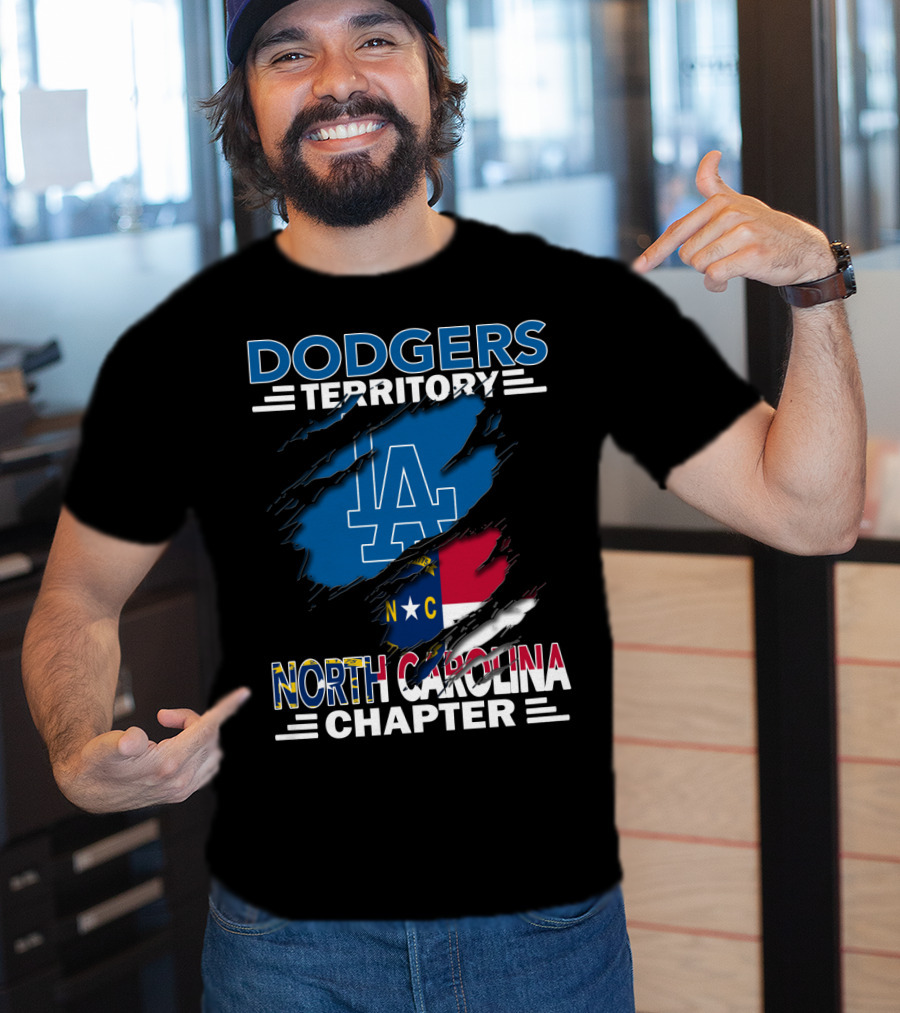 Dodgers Territory LA North Carolina Chapter T-Shirt