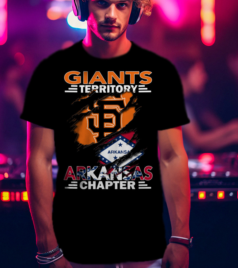 San Francisco Giants Territory Arkansas Chapter T-Shirt