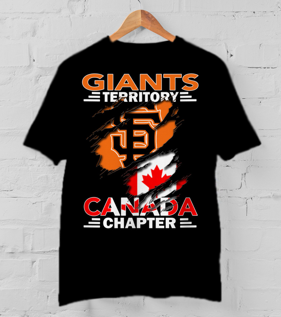 San Francisco Giants Territory Canada Chapter T-Shirt