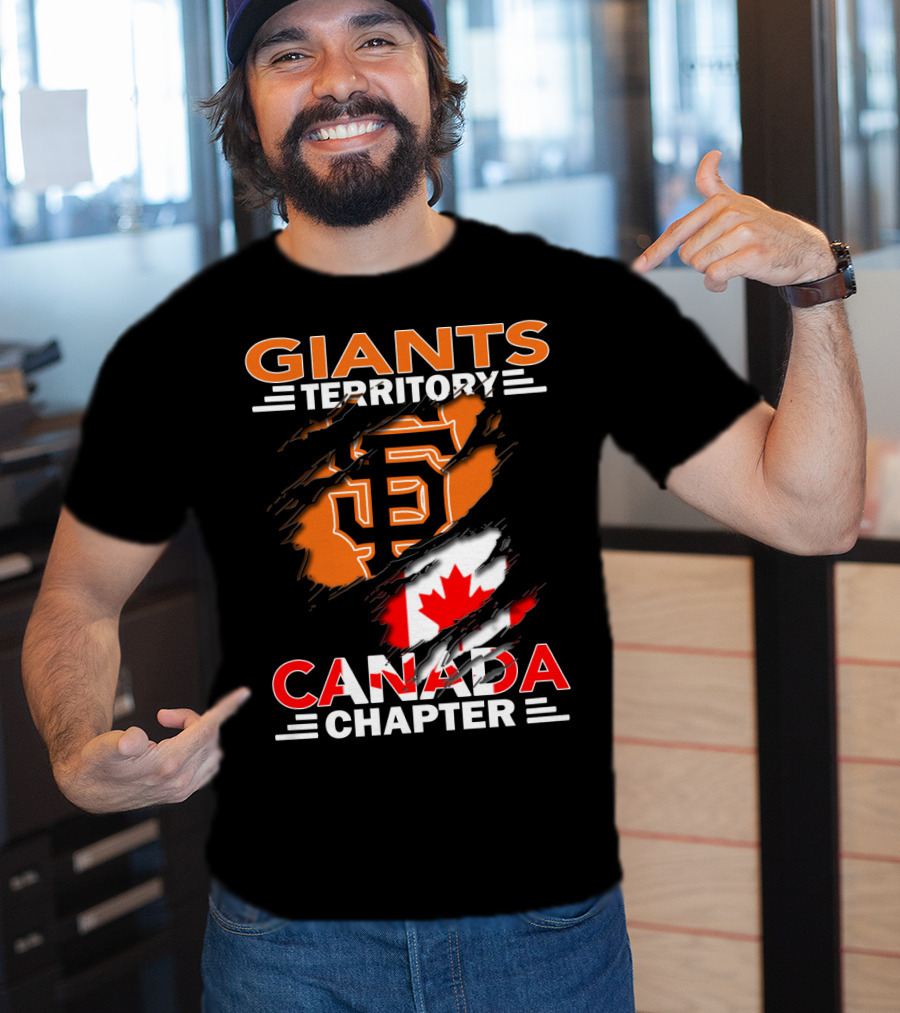 San Francisco Giants Territory Canada Chapter T-Shirt