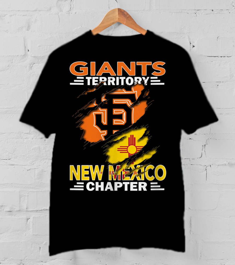 Giants Territory New Mexico Chapter Sf Logo Zia Symbol T-Shirt