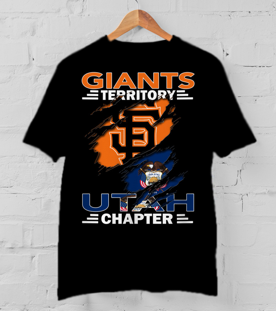 San Francisco Giants Territory Utah Chapter Fan Base T-Shirt