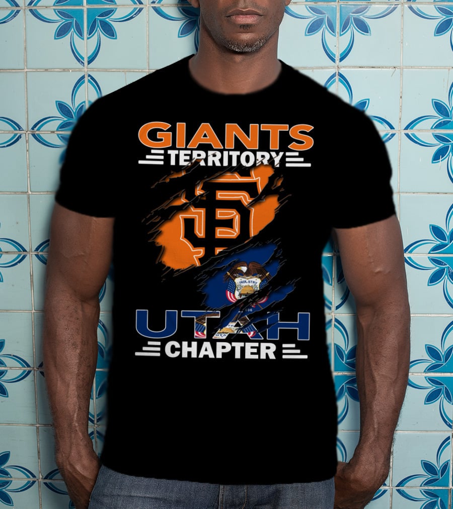 San Francisco Giants Territory Utah Chapter Fan Base T-Shirt