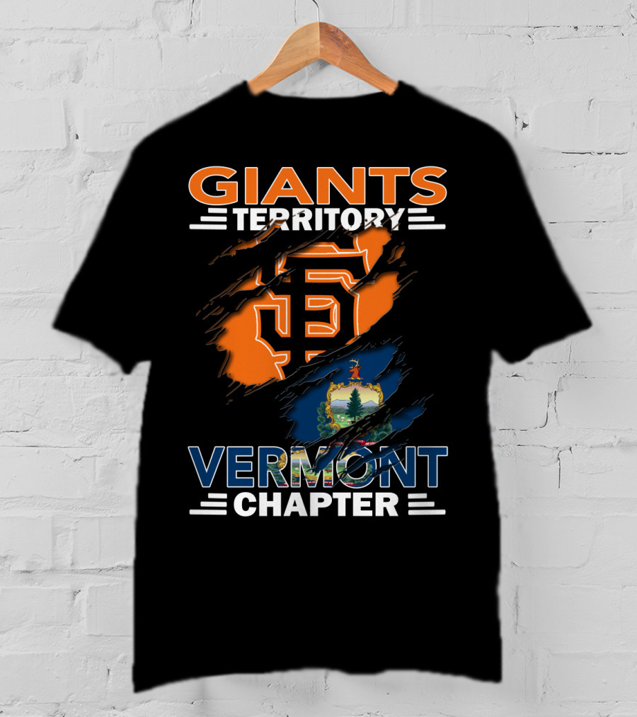 Giants San Francisco Territory Vermont Chapter T-Shirt