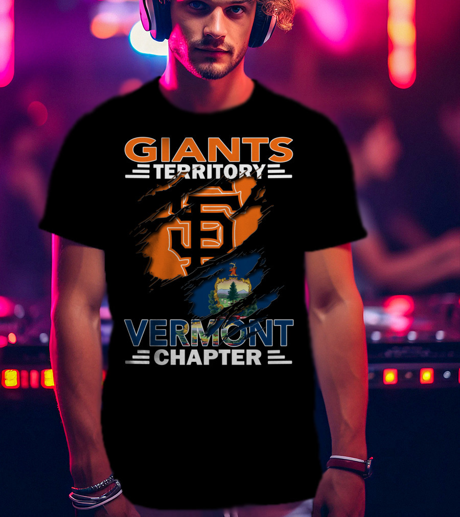 Giants San Francisco Territory Vermont Chapter T-Shirt