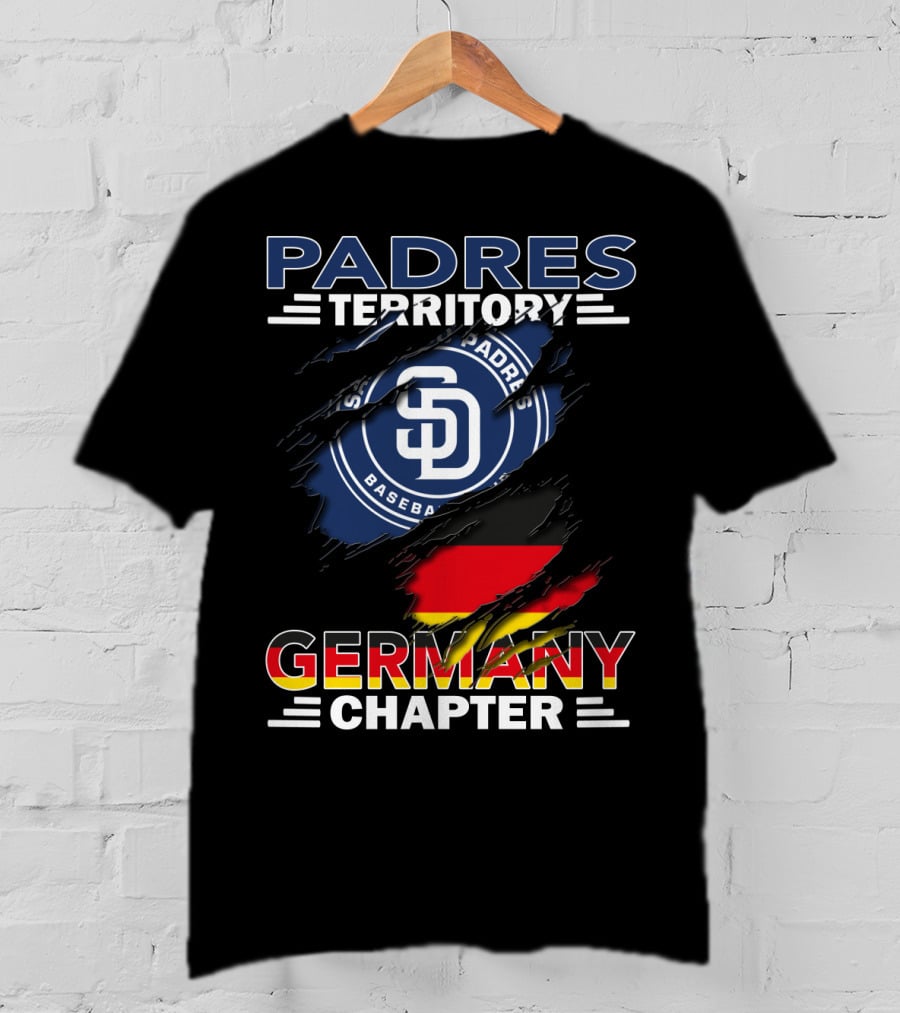 San Diego Padres Baseball Germany Chapter Padres Territory T-Shirt