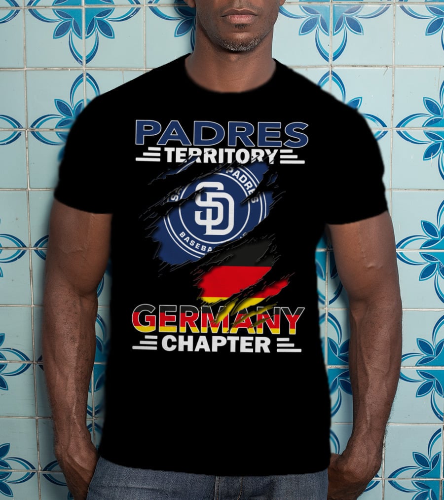 San Diego Padres Baseball Germany Chapter Padres Territory T-Shirt