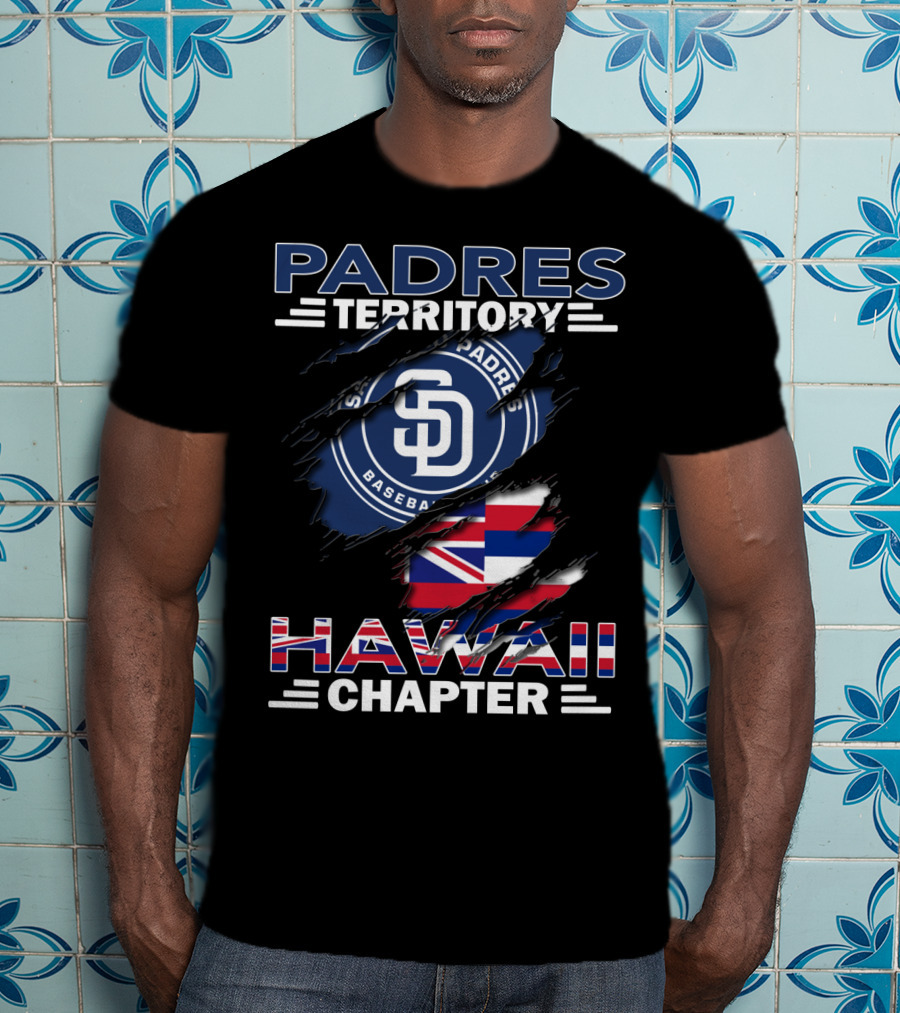 Padres Territory San Diego Baseball Hawaii Chapter T-Shirt