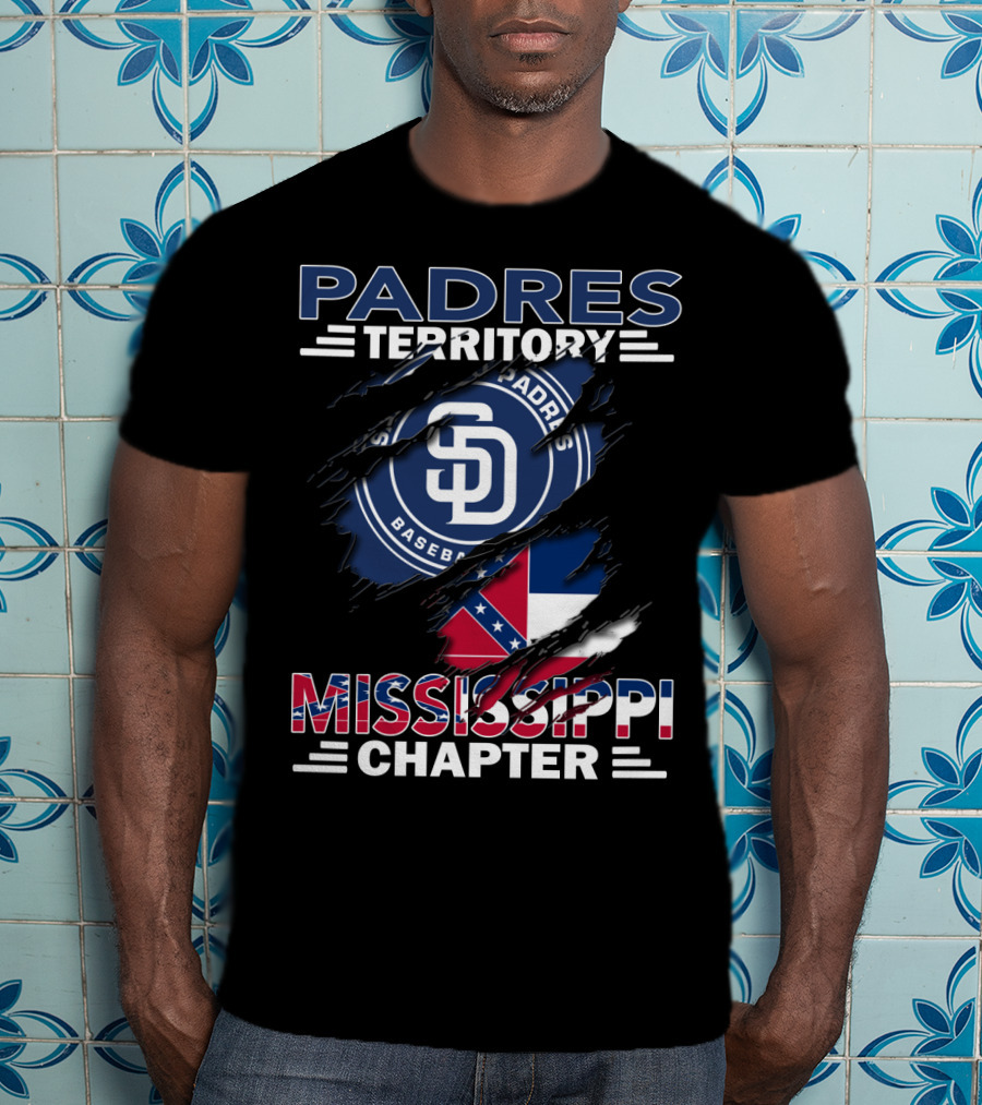 Padres Territory San Diego Mississippi Chapter T-Shirt