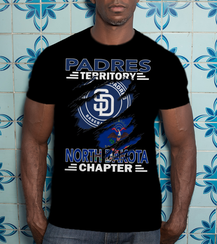 Padres Territory Baseball North Dakota Chapter T-Shirt