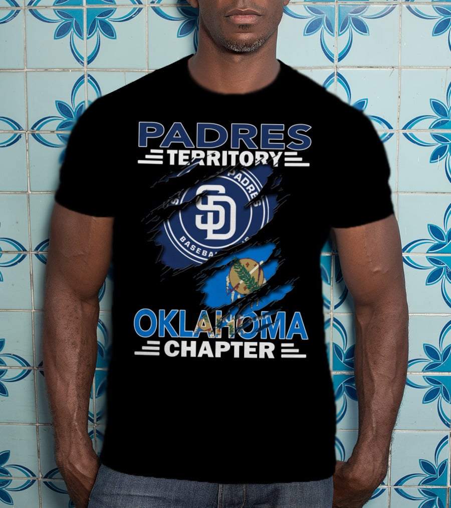 Padres Territory Oklahoma Chapter San Diego Baseball Fans T-Shirt
