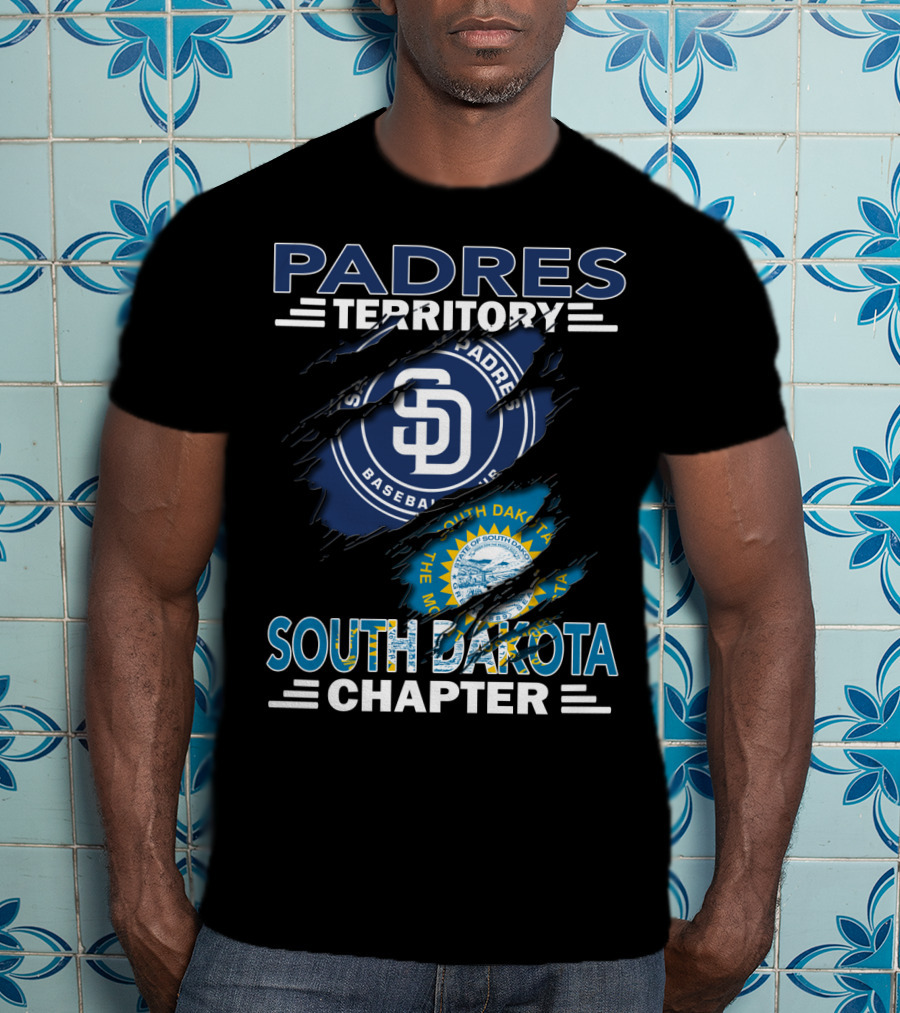 Padres Territory South Dakota Chapter SD Baseball Fan Club Edition T-Shirt
