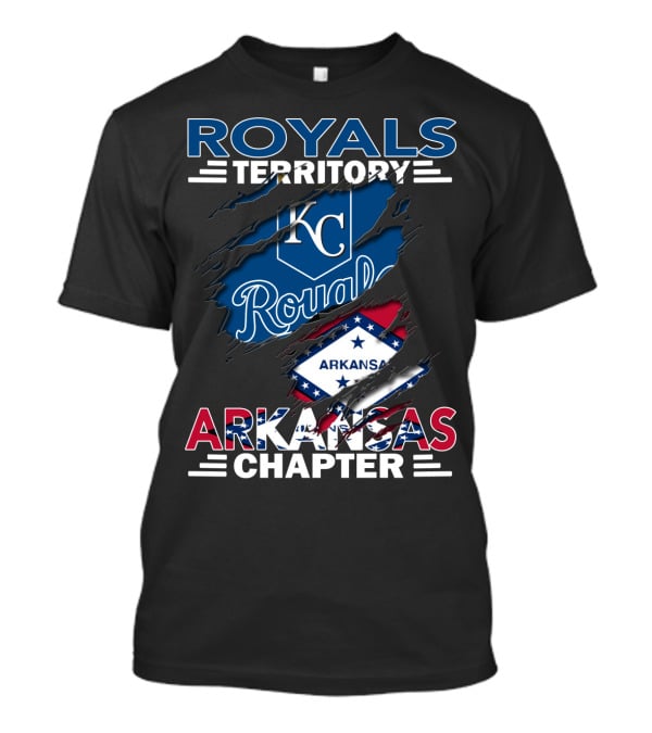 Royals Territory KC Royals Arkansas Chapter T-Shirt