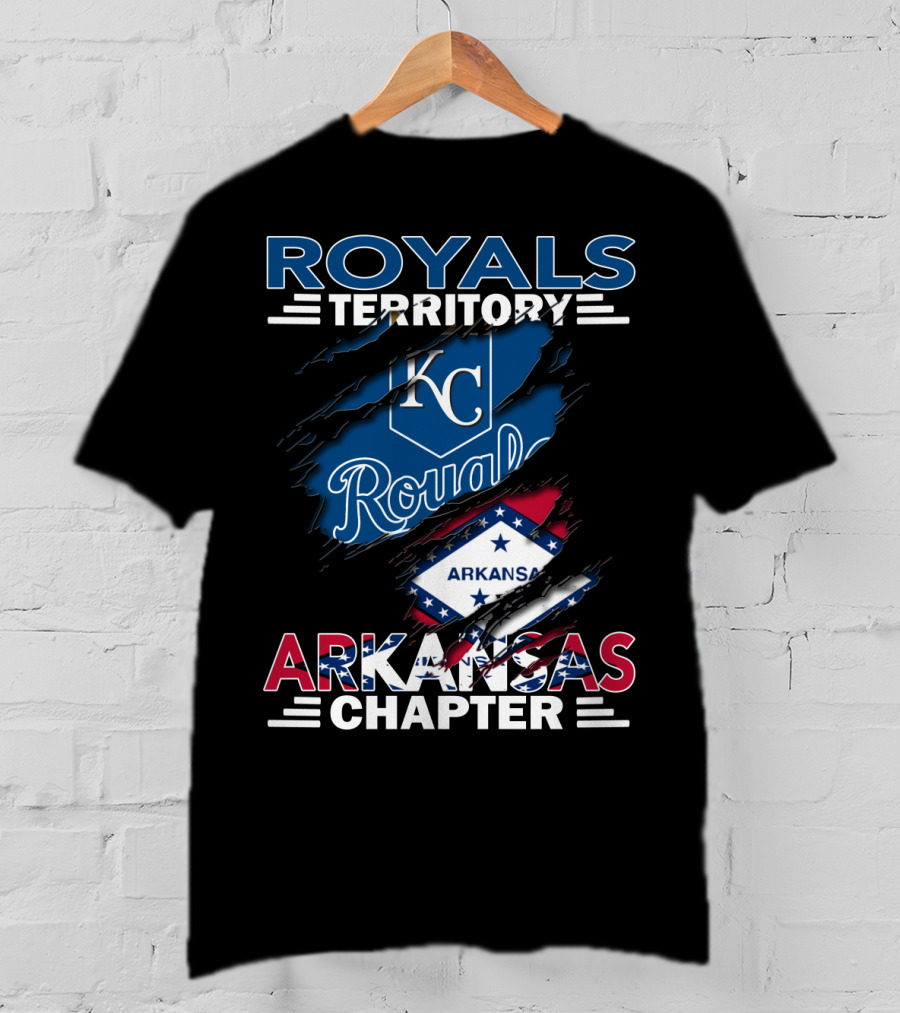 Royals Territory KC Royals Arkansas Chapter T-Shirt