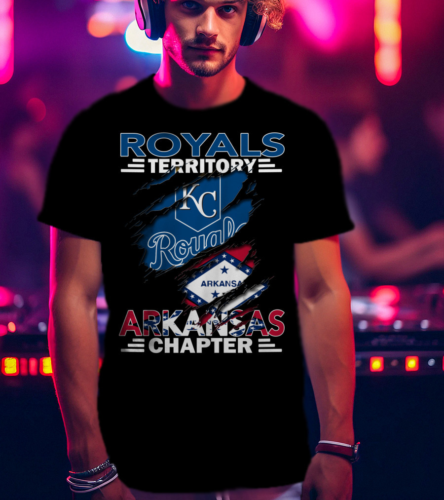 Royals Territory KC Royals Arkansas Chapter T-Shirt