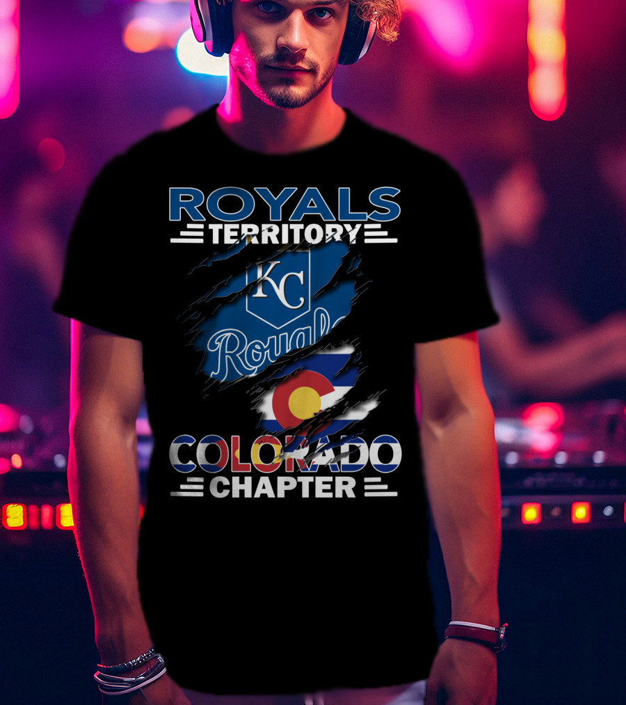 Royals Territory KC Royals Colorado Chapter T-Shirt