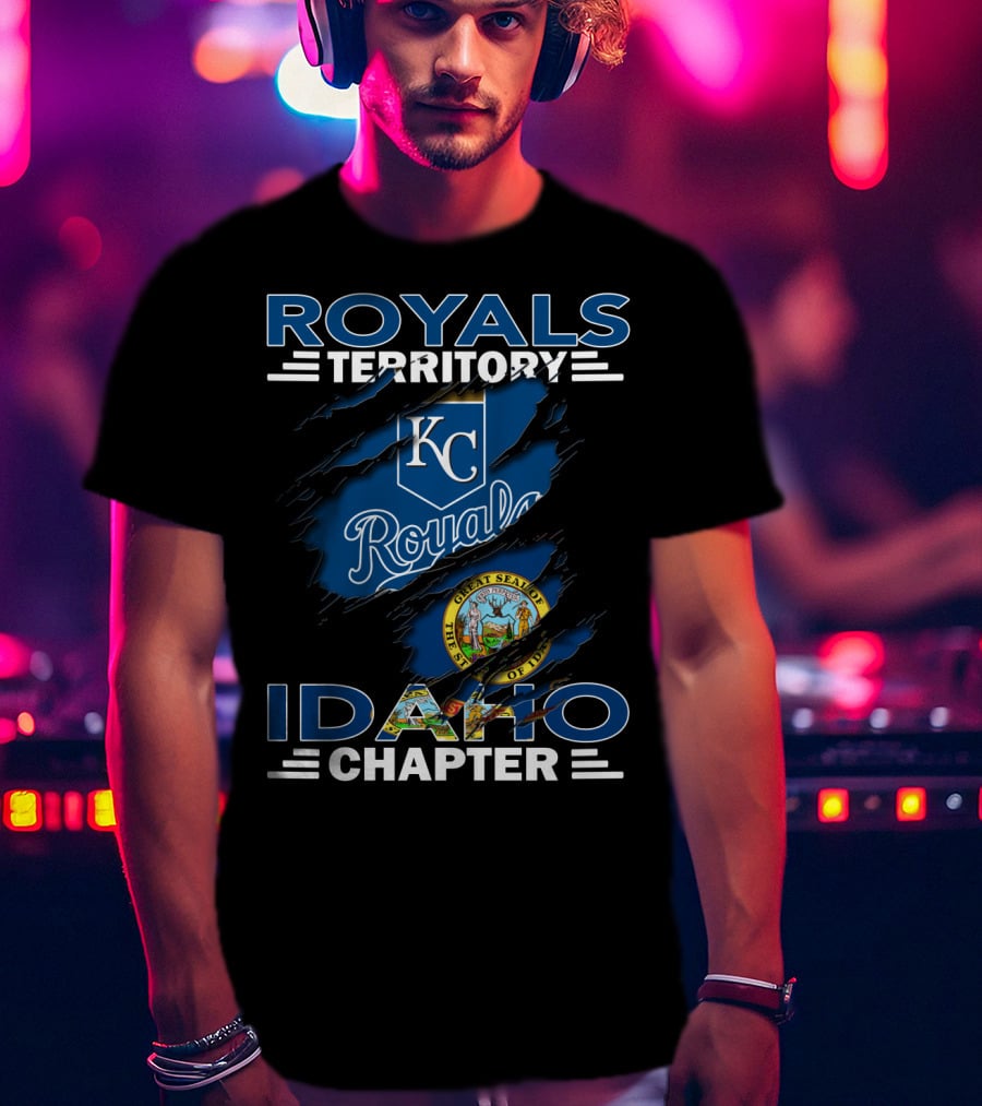 Royals Territory KC Idaho Chapter Great Seal Of Idaho T-Shirt